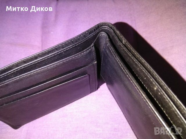 Портфейл Бонд №8 естествена кожа 120х95мм, снимка 9 - Портфейли, портмонета - 27696107