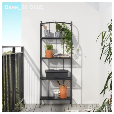 Стоманена градинска етажерка на 4 нива, снимка 2 - Градински мебели, декорация  - 36541364
