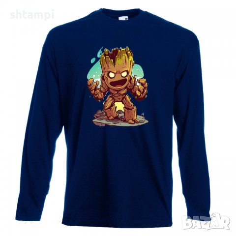 Мъжка тениска Marvel Groot 2 Игра,Изненада,Подарък,Геймър,, снимка 12 - Тениски - 36790605