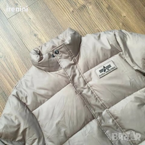 Страхотно мъжко пухено яке ALPHA INDUSTRIES размер L , пух и пера , снимка 3 - Якета - 38517673