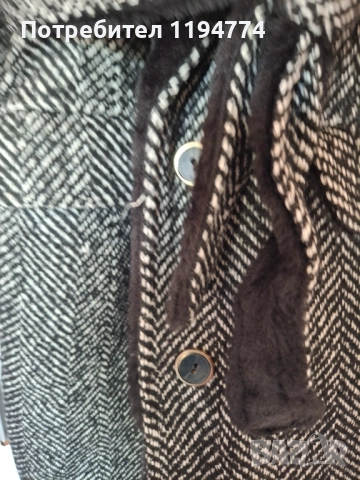 Двулицево палто, снимка 4 - Палта, манта - 52160304