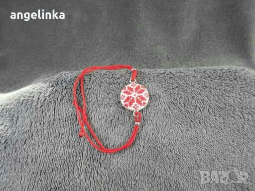 Бижута с шевици, бродерия, ръчна изработка, снимка 11 - Бижутерийни комплекти - 28155461