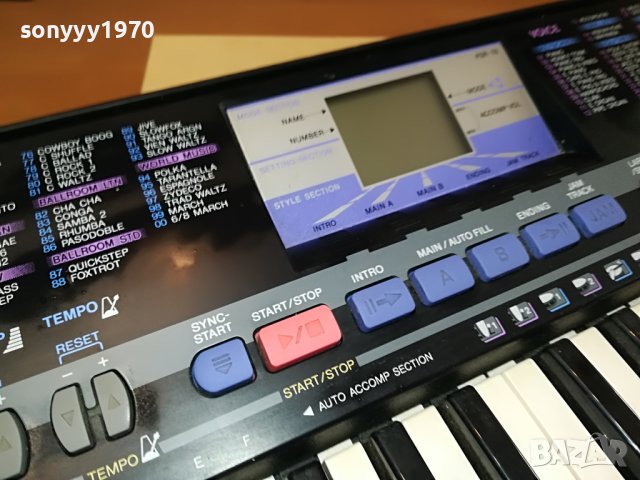 YAMAHA PSR-78 ВНОС FRANCE 2305231307L, снимка 3 - Синтезатори - 40797776