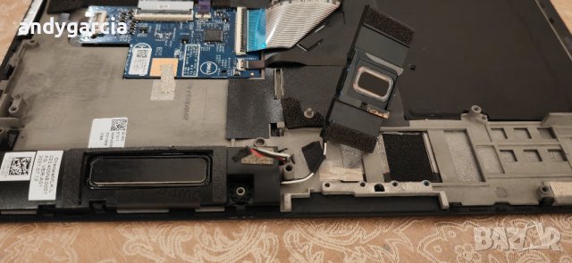 Dell XPS 17 9700 9710 972Precision 5750 5760 5770 palmrest keyboard клавиатура подсветка палмрест, снимка 5 - Части за лаптопи - 43952043