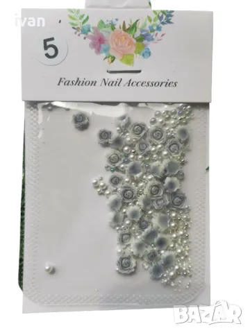 намаление Лот за декорация маникюр 9 части , снимка 7 - Педикюр и маникюр - 49844062