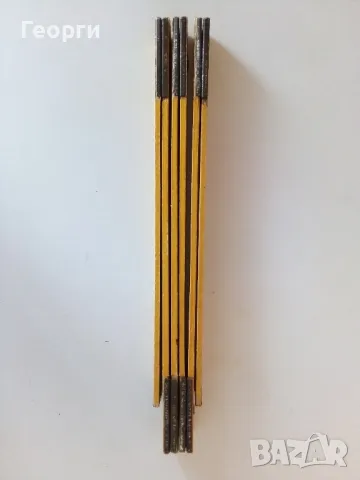 Дърводелски метър от соц-а, снимка 4 - Други инструменти - 48960855