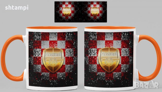 Чаша Арсенал Arsenal  Керамична, снимка 2 - Фен артикули - 34782804