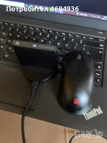 Безжична геймърска мишка Zowie U2, - , снимка 3 - Клавиатури и мишки - 53063856