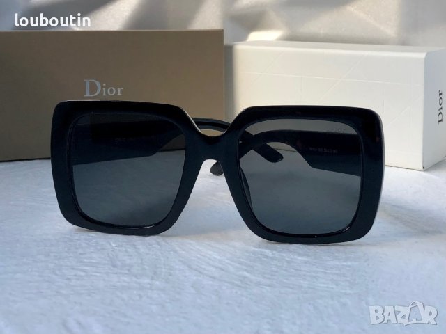 Dior 2023 дамски слънчеви очила квадратни, снимка 6 - Слънчеви и диоптрични очила - 40633754