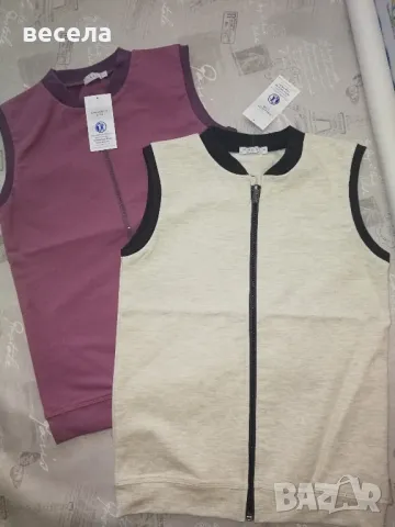 детски памучни елечета, за детската градина, ясла, за училище. 