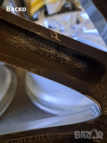 Лети джанти за Субару  18ки, снимка 6 - Гуми и джанти - 52857713