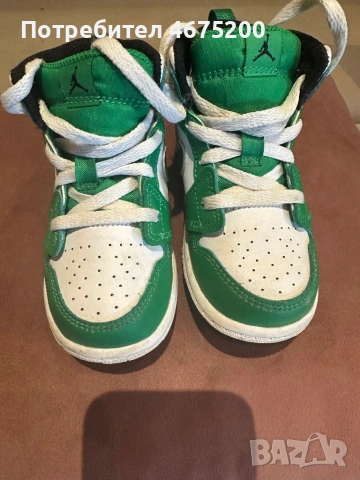 Детски Nike Air Jordan – EU 23.5 / US 7C – като нови , снимка 2 - Детски маратонки - 53222167
