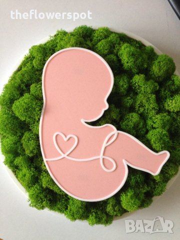 Подарък за АГ клиники и акушер-гинеколози със скандинавски мъх, снимка 6 - Други - 40593023