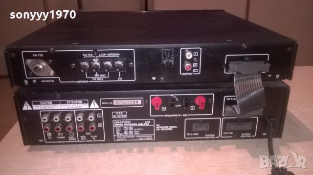 KENWOOD-TUNER & AMPLIFIER-ВНОС ШВЕИЦАРИЯ, снимка 18 - Ресийвъри, усилватели, смесителни пултове - 26599775