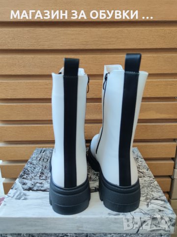 ДАМСКИ БОТИ тип "ЧЕЛСИ"- код:8007, снимка 7 - Дамски боти - 44081974