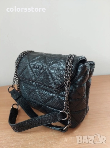 Луксозна Черна чанта /SG70n, снимка 3 - Чанти - 51931819