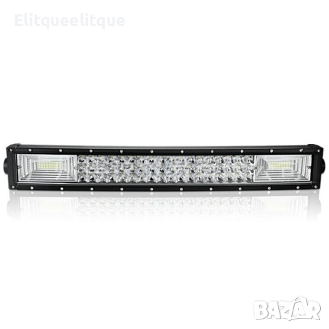 Мощен LED фар за автомобил подходящ за офроуд приключения LED BAR7 (324W, 53CM), снимка 4 - Лед осветление - 52182804