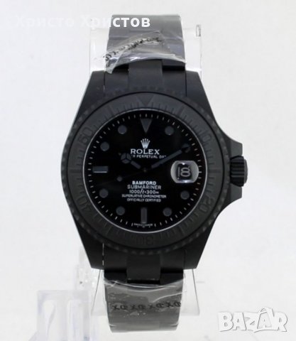 Мъжки луксозен часовник Rolex Bamford Submariner, снимка 4 - Мъжки - 33263967
