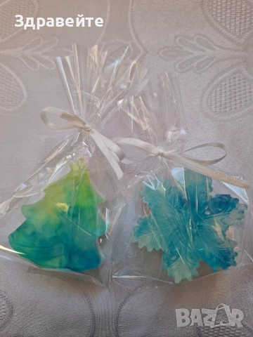 Коледни глицеринови ароматни сапунчета , снимка 3 - Коледни подаръци - 52857574