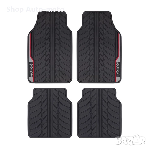 Стелки Automat - SPF507, Гумени 4бр в к-т,  Черно с червено/синьо, снимка 2 - Аксесоари и консумативи - 52266003