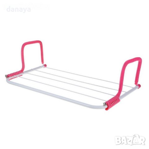 1907 Сушилник за радиатор балкон врата сушилник за дрехи, снимка 10 - Сушилници - 43240878