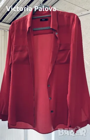 Копринена риза TURNOVER Холандия, снимка 2 - Ризи - 49624301