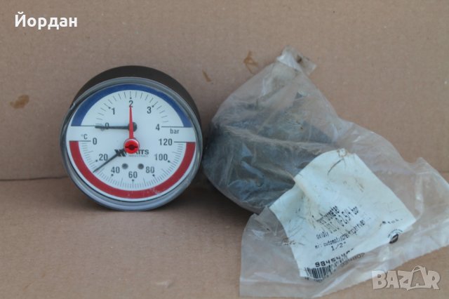 Термометър с маноемтър 120градуса целзий 