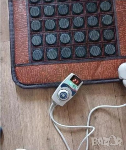 Нано Керамика Загряващ Нефритен Килим Турманиева Постелка Затопляща Срещу Болки в Гърба и Кръста, снимка 10 - Масажори - 53348021