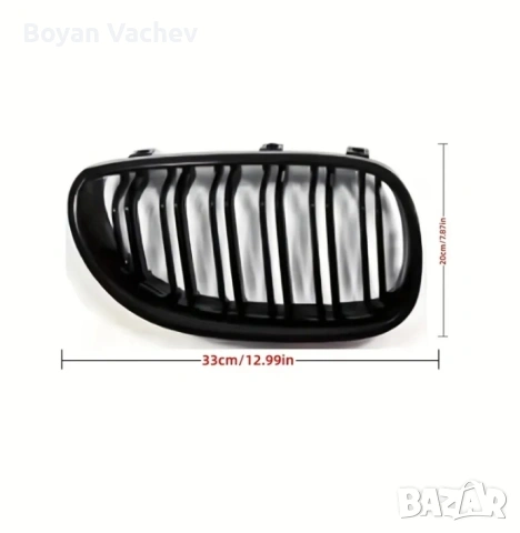 Бъбрекова решетка за BMW E60 E61 M5 520i 535i 545i 550i Серия 5 2003-2010, снимка 2 - Аксесоари и консумативи - 53606953