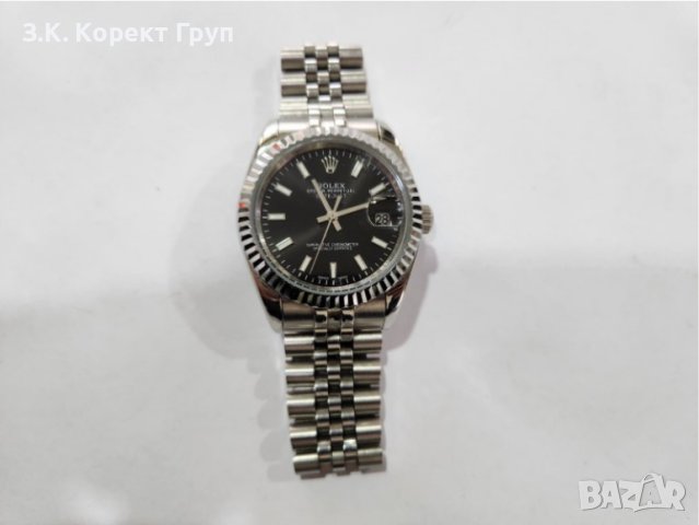 Мъжки часовник Rolex Oyster Perpetual Datejust с автоматичен механизъм, снимка 2 - Мъжки - 40541835