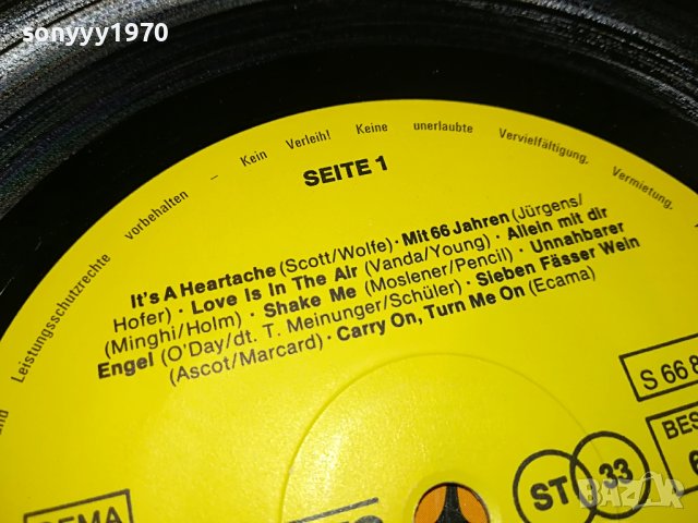 16 TOP HITS 78-ПЛОЧА ОТ ГЕРМАНИЯ 1204231655, снимка 12 - Грамофонни плочи - 40348781