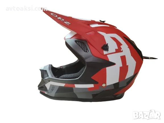 Каска Крос Мотор/Скутер/Бъги/Вело/АТВ-3939, снимка 5 - Аксесоари и консумативи - 47651913