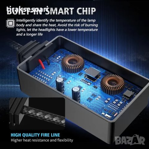 1 ГОДИНА ГАРАНЦИЯ 320W 50000LM LED Диодни крушки H7 12V/24V – X20 LED, снимка 4 - Аксесоари и консумативи - 43000165