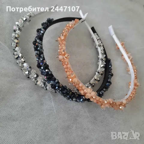 Кристални диадеми, снимка 3 - Аксесоари за коса - 48162819