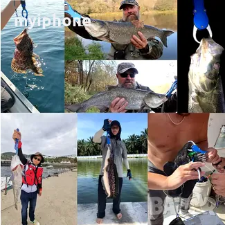 Риболовни клещи за захващане на устата на рибата с кантар на дръжката алуминий, снимка 7 - Такъми - 49263500