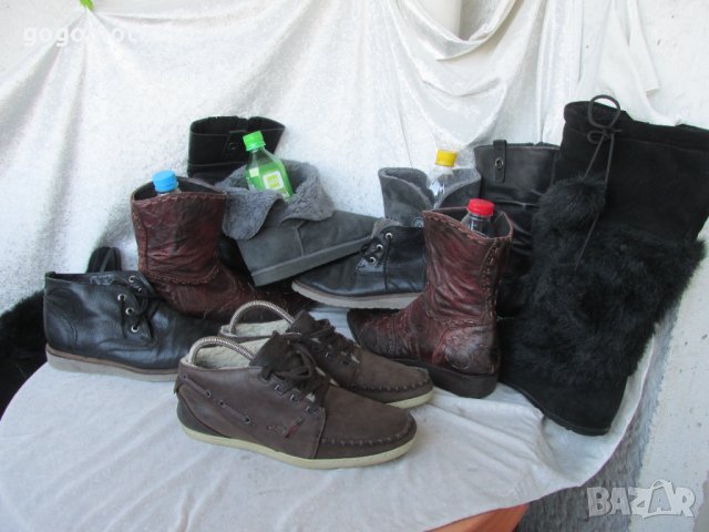 зимни мокасини BOXFRESH®,N- 39 - 40, естествена кожа + топла подплата,зимни полу боти,GOGOMOTO.BAZAR, снимка 9 - Мъжки боти - 35638513