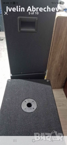 Активна система. 18 инчов бас и два топа 12 инчови с кабелите. Блутут . Като нови, супер звук., снимка 5 - Аудиосистеми - 52012374