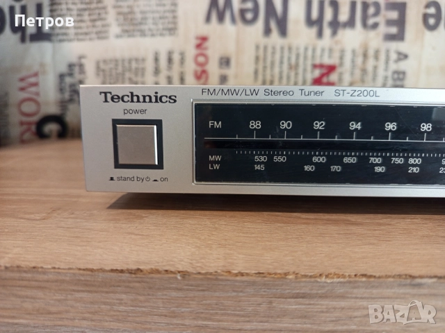 "Technics"Fm/Mw/Lw.Stereo Tuner.ST-Z200L, снимка 4 - Ресийвъри, усилватели, смесителни пултове - 52085603