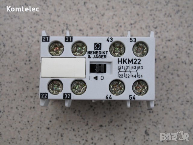 Контактор Benedikt Jaeger K1-07D22E, снимка 4 - Друга електроника - 27781365