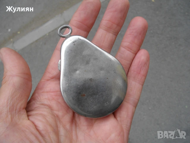  СТАРА ПРЕДПАЗНА КУТИЯ КУТИЙКА ЗА ДЖОБЕН ЧАСОВНИК, снимка 2 - Антикварни и старинни предмети - 50996715