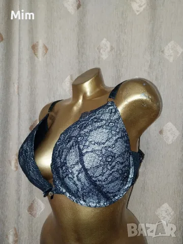 Sekret Possessions 85 G Черен дантелен сутиен за едра дама , снимка 4 - Бельо - 48806174