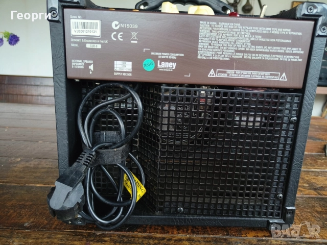Китарен Лампов Усилвател Laney Cub 8, снимка 7 - Ресийвъри, усилватели, смесителни пултове - 51840914