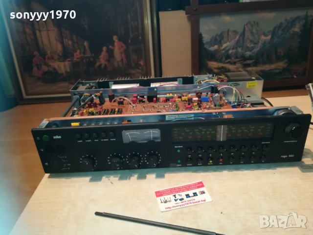 braun germany 2603211811, снимка 4 - Ресийвъри, усилватели, смесителни пултове - 32315456