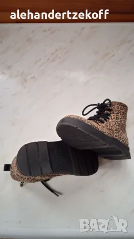 Детски боти ZARA леопард, снимка 5 - Детски боти и ботуши - 49527532