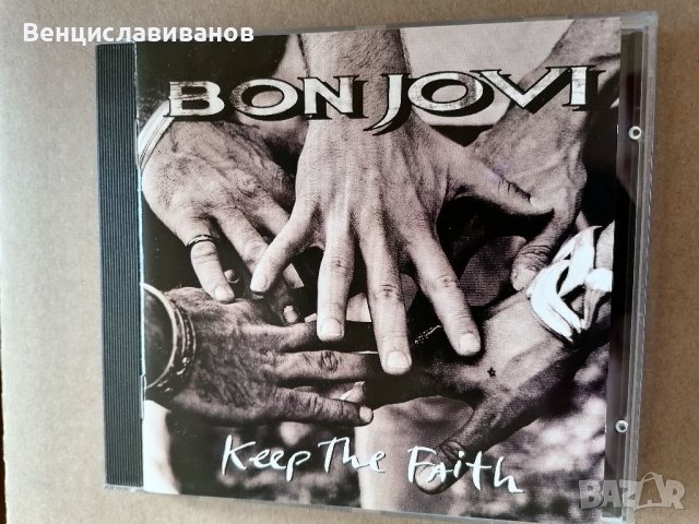 BON JOVI - keep The fait / ОРИГИНАЛЕН диск , снимка 1 - CD дискове - 39913555