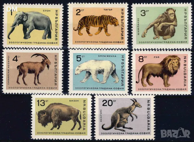 България 1966 - фауна MNH