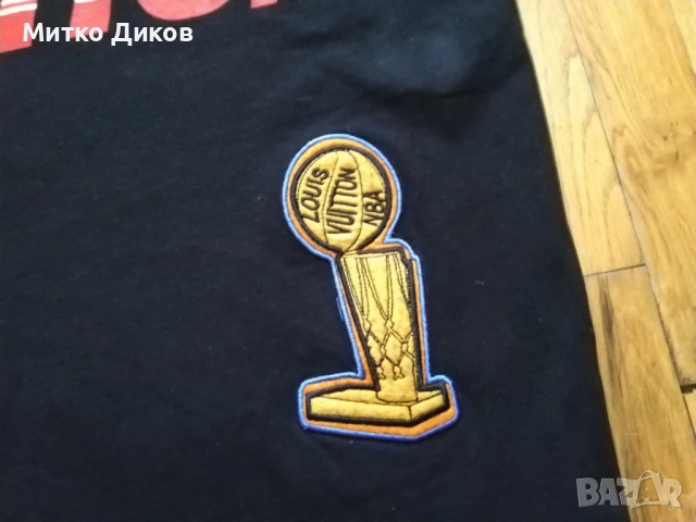 Луис Витон multi patch NBA Logo 2021 баскетбол памук размер М, снимка 7 - Баскетбол - 50576865