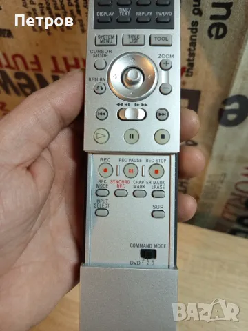 Дистанционно"SONY"RMT-D203P.( За Двд-Рекордер), снимка 4 - Дистанционни - 49776544
