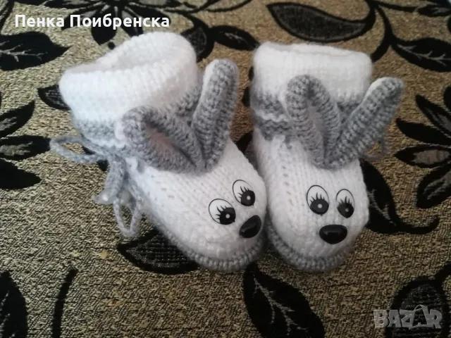 Бебешки терлички зайчета , снимка 5 - Други - 48610261