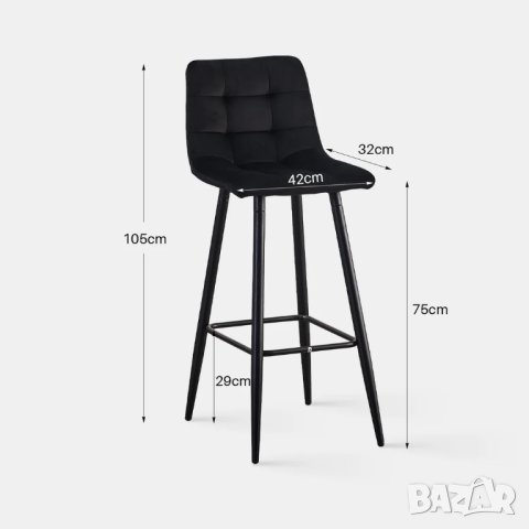 Бар стол / Стол тип щъркел МОДЕЛ 219, снимка 2 - Столове - 36065771